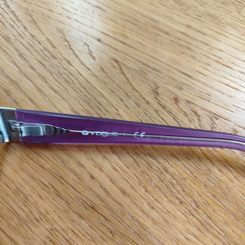 Vogue glasses frame used with floral design