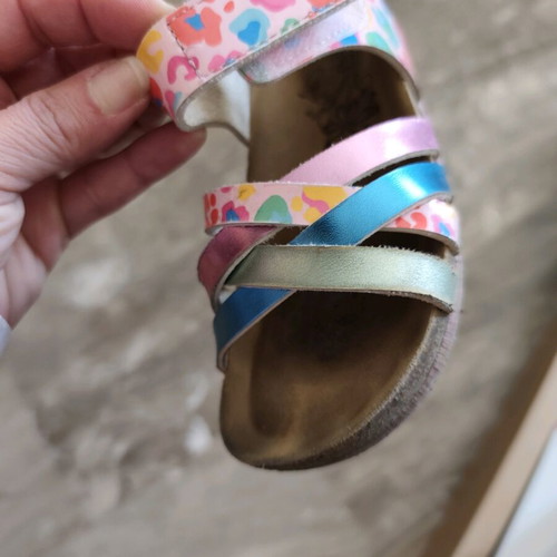 Primigi children's sandal used, leather multicolor size 26