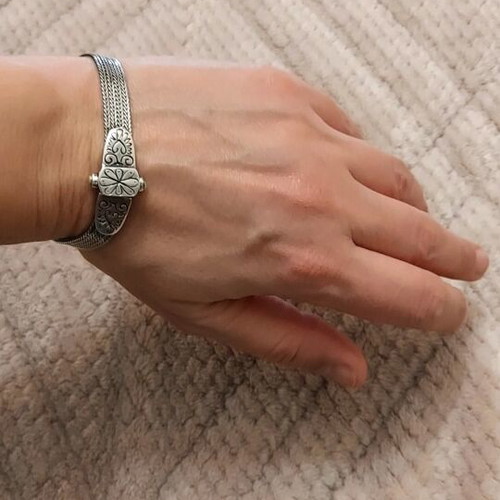 Silver 925 handmade Koukos bracelet like new