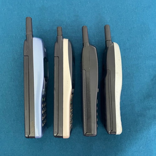 Panasonic phones used, set of 4 vintage models