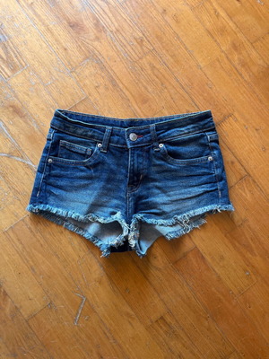 Χαμηλομεσο τζιν σορτσάκι H&M μπλε like new