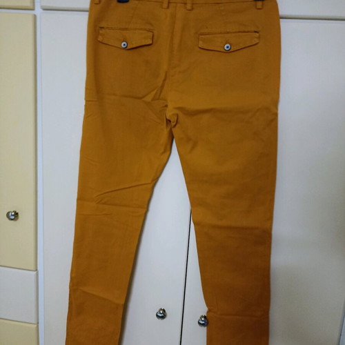 Zara men's pants like new, modern orange color