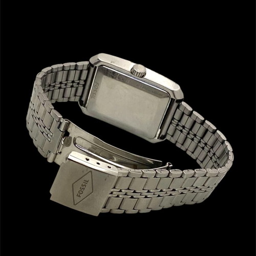 Fossil women's watch like new with 100 Swarovski crystals, steel, sapphire