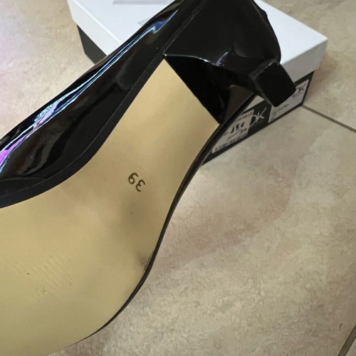 Gianna Kazakou Black Pumps New Size 39, 5 cm Heel