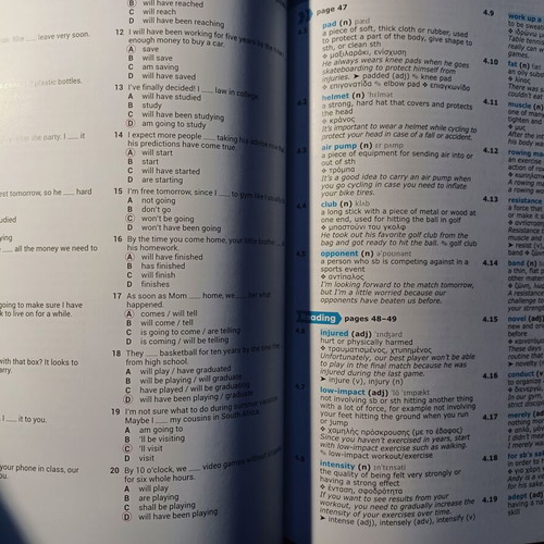 All American B2 language learning books like new, set of 2