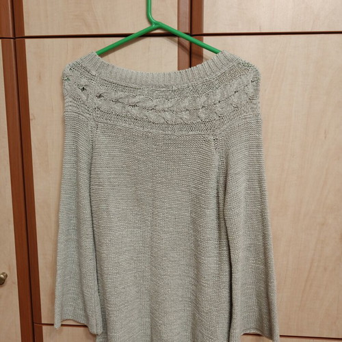Bhs knitted sweater like new, beige, size M/L
