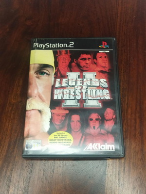 Legends Of Wrestling II PlayStation 2 game used, minor signs of wear