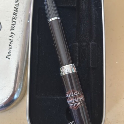 Harley-Davidson Waterman pen new in box with spare refill