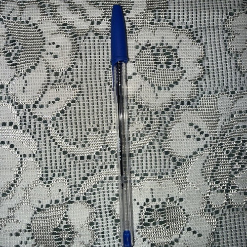 Blue pen