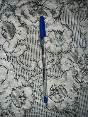 Blue pen