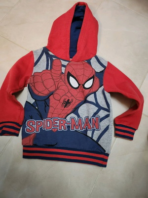 Spiderman sweatshirt used no3/4 (98/104)