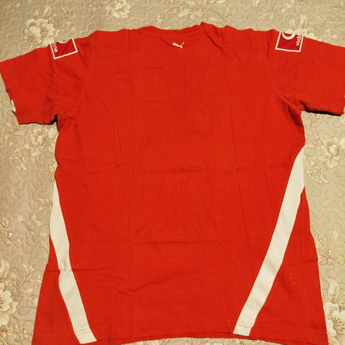 Puma Ferrari Short Sleeve Shirt used, Medium, Michael Schumacher era