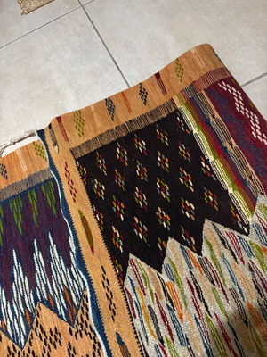 Premium original handmade Berber Moroccan runner rug new, wool