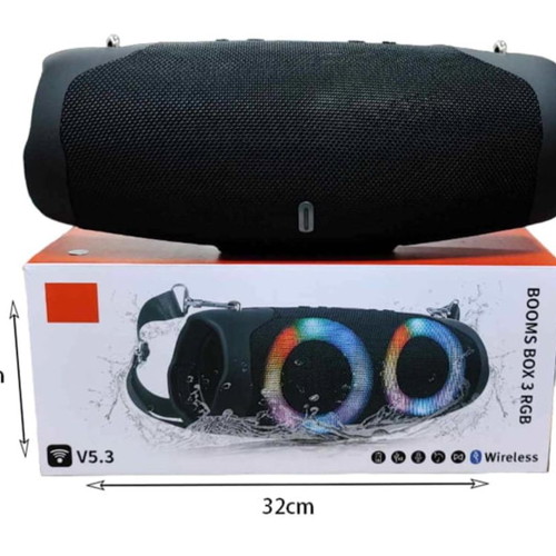 Bluetooth Speaker V5.3 new, portable with RGB lighting