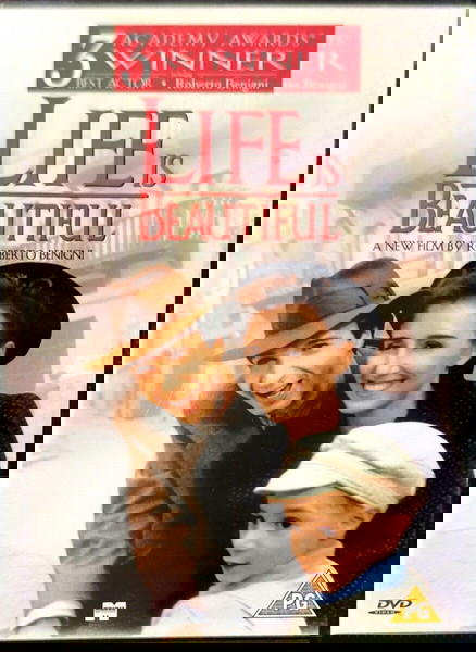 DVD LIFE IS BEAUTIFUL COMEDY MOVIE FROM ROBERTO BENIGNI
