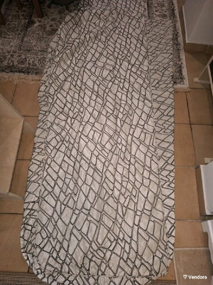 Single bed cover and pillow with pillowcase used, ideal for boat