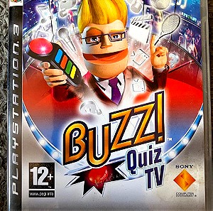 BUZZ GAME PS3 ENGLISH LANGUAGE ONLY QUIZZ TV