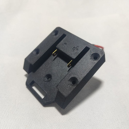Adapter for Parkside batteries new, 3D printed, black material