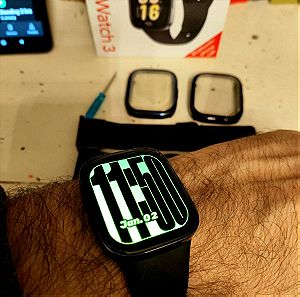 Smartwatch Xiaomi Redmi Watch 3 Αδιάβροχο με Παλμογράφο (Μαύρο)