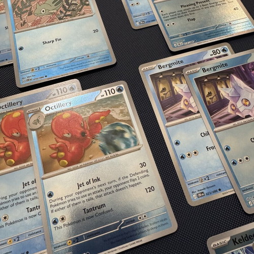 Chaos Rising Water Pokemon Card Lot new