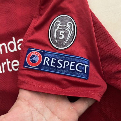 Liverpool Cl 2019 Salah Jersey New Balance, like new, size S, red