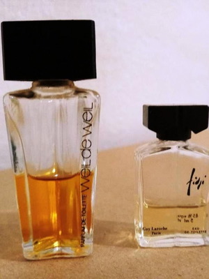 Vintage Weil de Weil and Fidji perfume miniatures used, collectible set