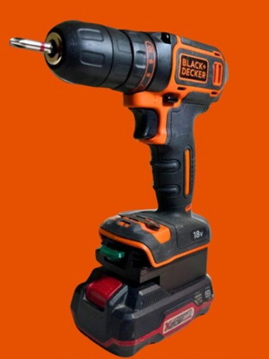 Parkside Adapter for Black & Decker Tools New