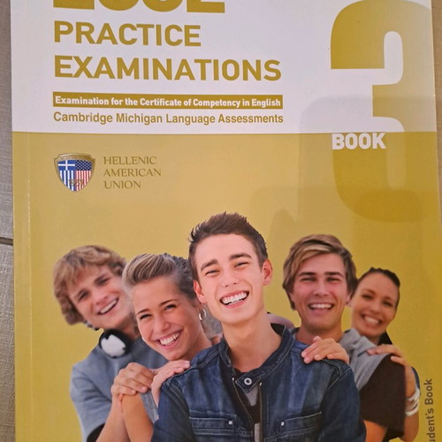 English learning books used for Michigan Lower level