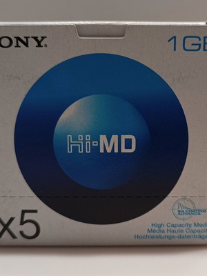 Minidisc Sony Hi-MD 1GB High Capacity Media καινούργιο