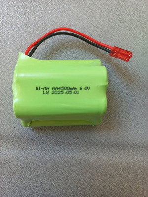Μπαταρίες επαναφορτιζόμενες πακέτο Ni-MH 6 Volt 4500mAh νέες