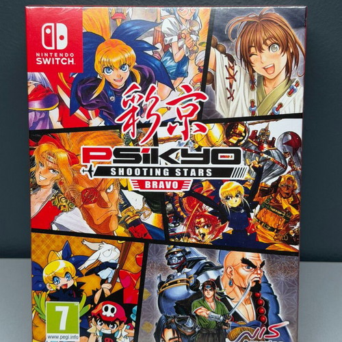 Psikyo Shooting Stars Bravo Collector Edition Nintendo Switch new