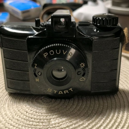 Pouva camera used, bakelite body from 1950s East Germany