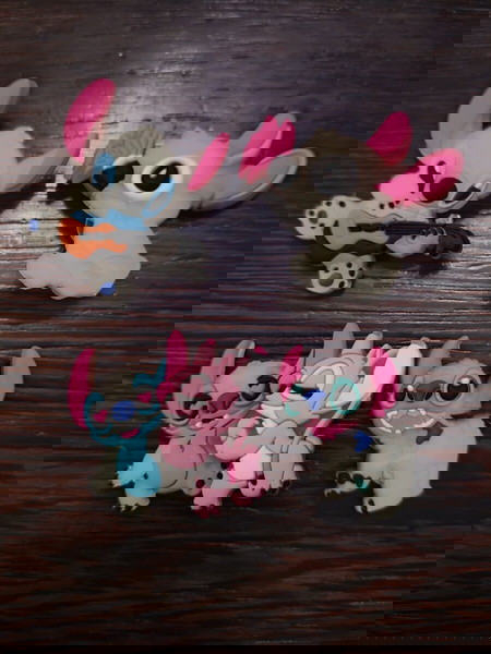 Σετ 4 (glow in the dark) pins για Crocs stitch