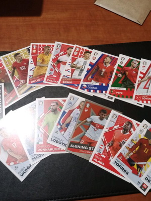 Euro 2024 cards new, pack of 18 from Lidl