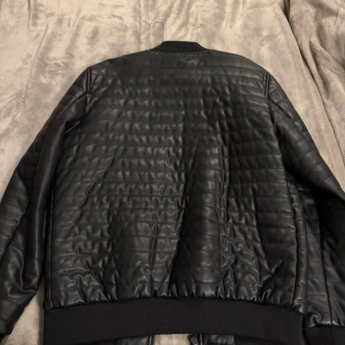 Guess leatherette jacket used for men