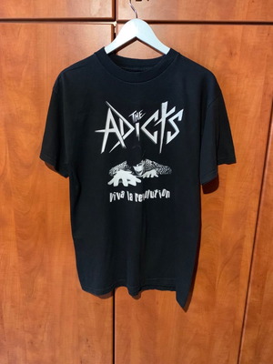 The Adicts Viva la revolution t-shirt new, one size, black