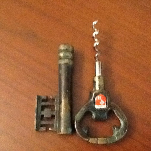 Collectible bottle opener like new for soda, beer, and wine bottles