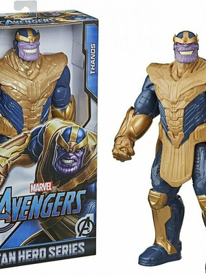Φιγούρα δράσης Titan Hero Series Blast Gear Deluxe Marvel Avengers Thanos 30εκ