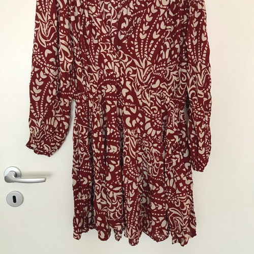 Ba&sh mini dress size XS/S like new, brown and multicolor