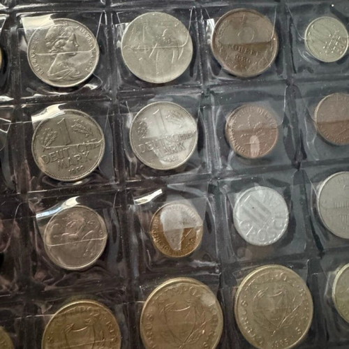 Foreign coin collection used, lot for collectors