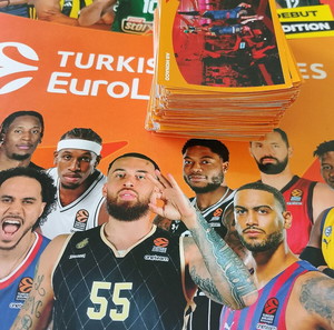 Panini Turkish Airlines Euroleague 166 αυτοκολλητα 30€