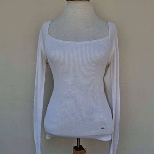 Pomodoro knitted sweater white XL like new