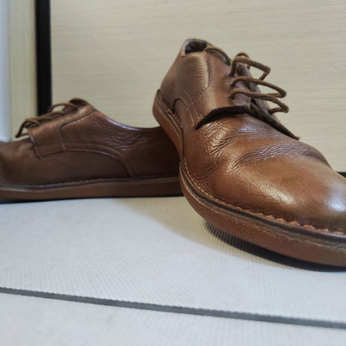 Kickers shoes used, brown, size 43