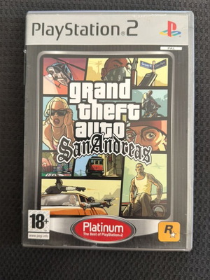 Grand Theft Auto San Andreas PS2 game