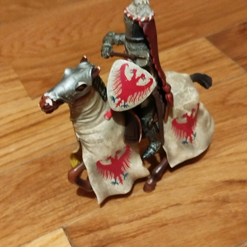 BBI Warriors Of The World 1:18 Figure Red Eagle Cavalry Knight used