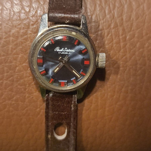 Paul Saison 17 Jewels Swiss Mechanical Watch, vintage