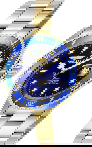 Invicta Pro Diver αυτόματο ρολόι 8928ΟΒ με μεταλλικό μπρασελέ σφραγισμένο στο κουτί του