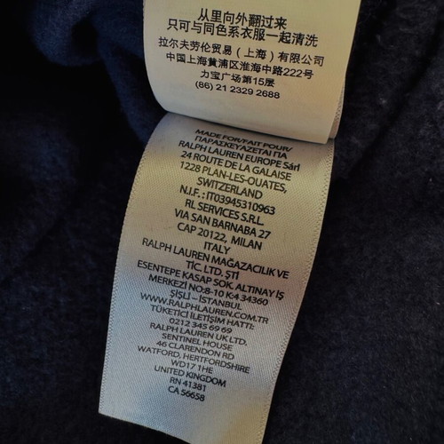 Polo Ralph Lauren shirt like new, size M, blue