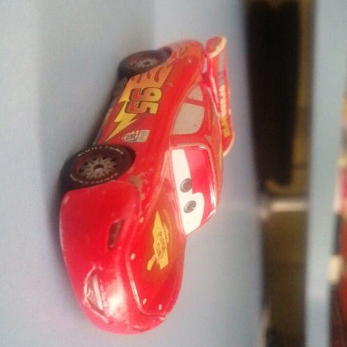 Lightning McQueen toy car used