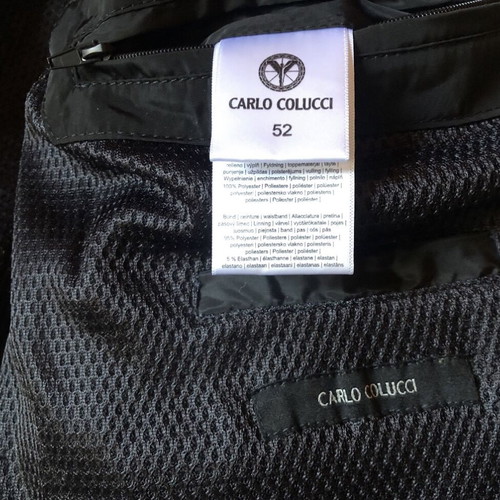 Carlo Colucci Puffer Parka new men's winter jacket black L-XL